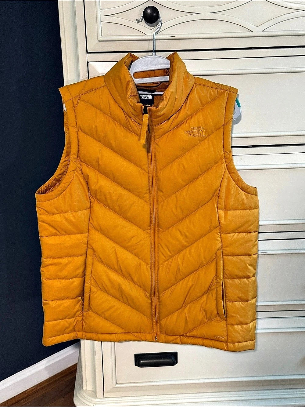 The North Face Vest Women's Orange Puffer